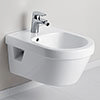 Villeroy and Boch Architectura Wall Hung Bidet - 54840001 profile small image view 1 