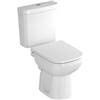 Vitra - S20 Model Close Coupled Toilet - Open Backed - 2 x Seat Options profile small image view 1 