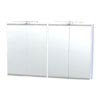 Miller - London 120 Mirror Cabinet - White - 56-2 profile small image view 1 
