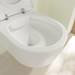 Villeroy and Boch Avento DirectFlush Rimless Wall Hung Toilet w/ Slim Soft Close Seat - 5656RS01 profile small image view 2 