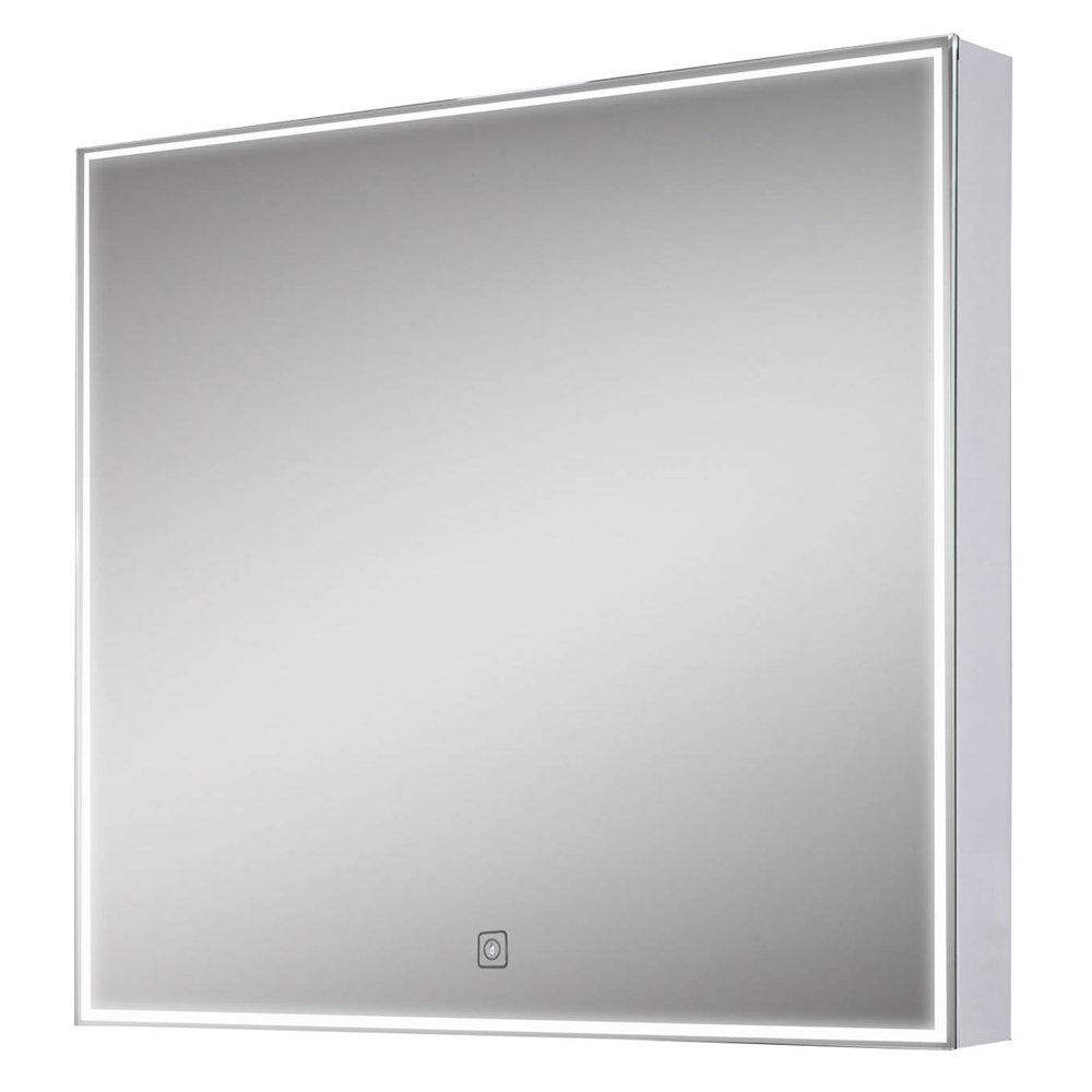Euroshowers LED Square Mirror with Demister