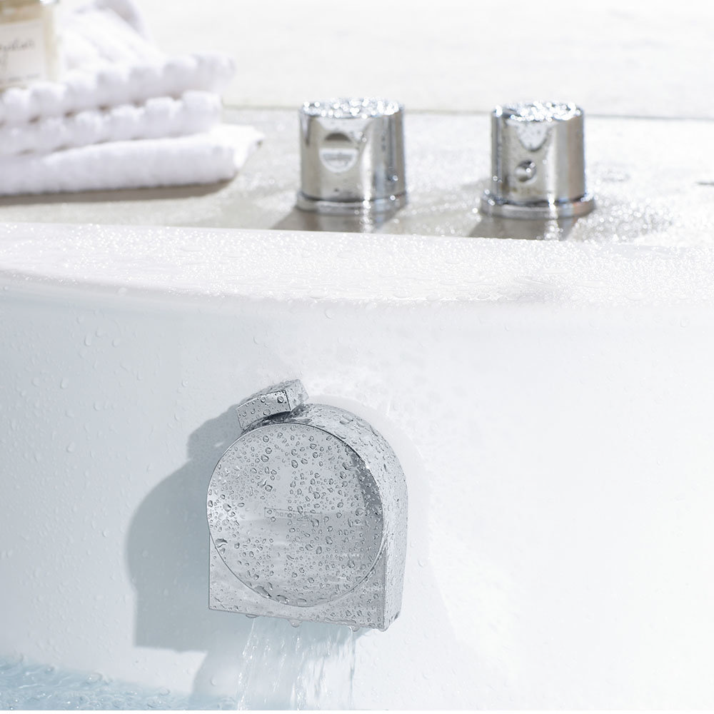 Hansgrohe Schieber Exafill S F-Set 10/11 In Chrom – Hochwertiger Armaturen-Einsatz