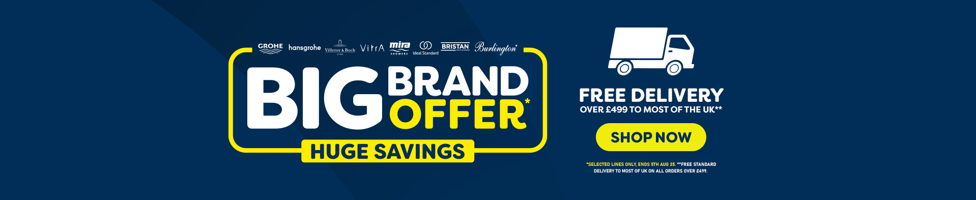 Big Brand Offer - Free Del