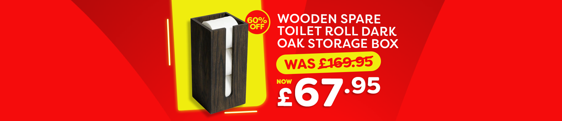  Banner 3 -  Wooden Spare Toilet Roll Storage