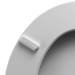 Bemis - 5900AR Shell Design Toilet Seat - White - 5900AR000 profile small image view 3 