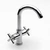Roca Loft Chrome Basin Mixer Tap with Pop-up Waste - 5A3043C00 profile small image view 1 