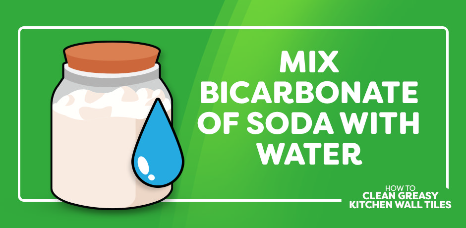 mix bicarbonate of soda with water