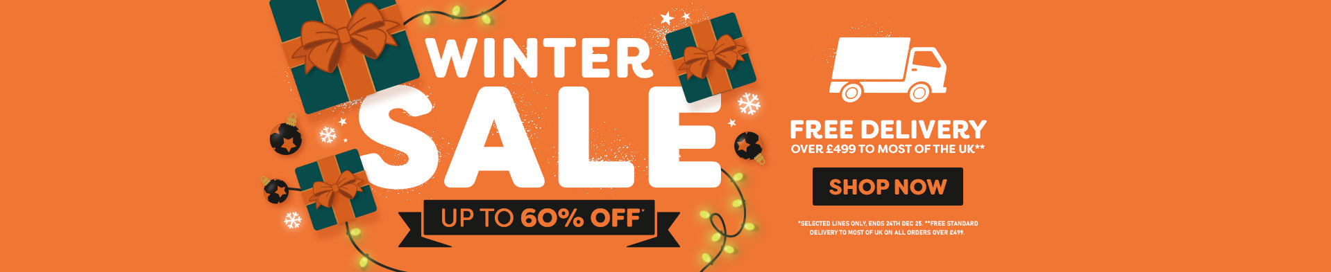 Winter Sale - Free Del