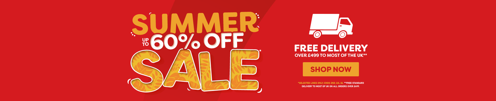 Summer Sale - Free Del