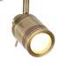Searchlight Samson Antique Brass 6 Light LED Split-Bar Spotlights - 6606AB profile small image view 3 