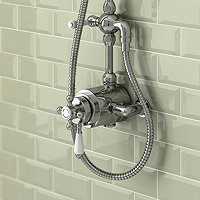 Trafalgar Traditional Dual Exposed Thermostatic Shower Valve