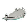 Miller - Classic Glass Cloakroom Shelf - 668C profile small image view 1 