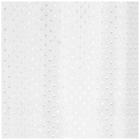 Extra Long Diamond Shower Curtain W2135 x H2135mm - White - 67211