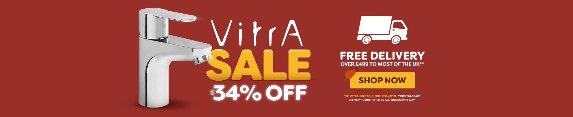 VitrA Sale - Free Del