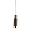 Miller - Classic Chrome and Dark Oak Cylindrical Light Pull - 698C profile small image view 1 