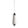 Miller - Classic Chrome and White Ceramic Light Pull - 6990C profile small image view 1 