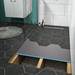 600 Linear 1600 x 900 Wet Room Walk In Rectangular Tray Former Kit (End Waste) profile small image view 3 