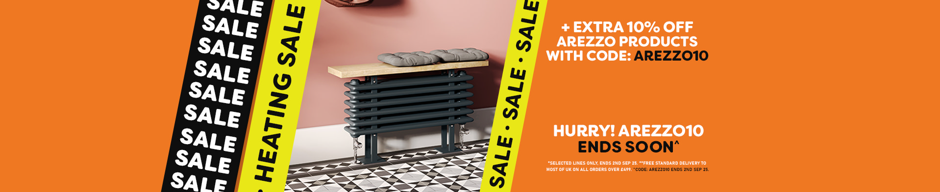 End of Summer Heating Sale - Free Del