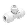 JG Speedfit 22mm x 22mm x 10mm Reducing Tee profile small image view 1 