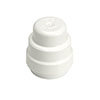 JG Speedfit 15mm White Stop End profile small image view 1 