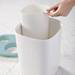 Joseph Joseph Split Bathroom Waste Separation Bin - White/Blue - 70505 profile small image view 3 