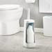 Joseph Joseph Flex Plus Smart Toilet Brush & Holder with Storage Caddy - White/Blue - 70507 profile small image view 2 