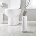 Joseph Joseph Flex Smart Toilet Brush & Holder - White/Grey - 70515 profile small image view 4 