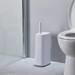 Joseph Joseph Flex Store Toilet Brush with Extra-large Caddy - Grey/White - 70537 profile small image view 4 