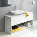 hansgrohe Logis Single Lever Basin Mixer 190 without Waste - 71091000 profile small image view 2 