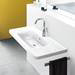 hansgrohe Logis Single Lever Basin Mixer 210 with Swivel Spout and Pop-up Waste - 71130000 profile small image view 2 