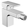 hansgrohe Vernis Shape Single Lever Bidet Mixer with Pop-up Waste - Chrome - 71211000 profile small image view 1 