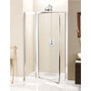 Simpsons - Supreme Pivot Shower Door with Inline Panel - 3 Size Options ...