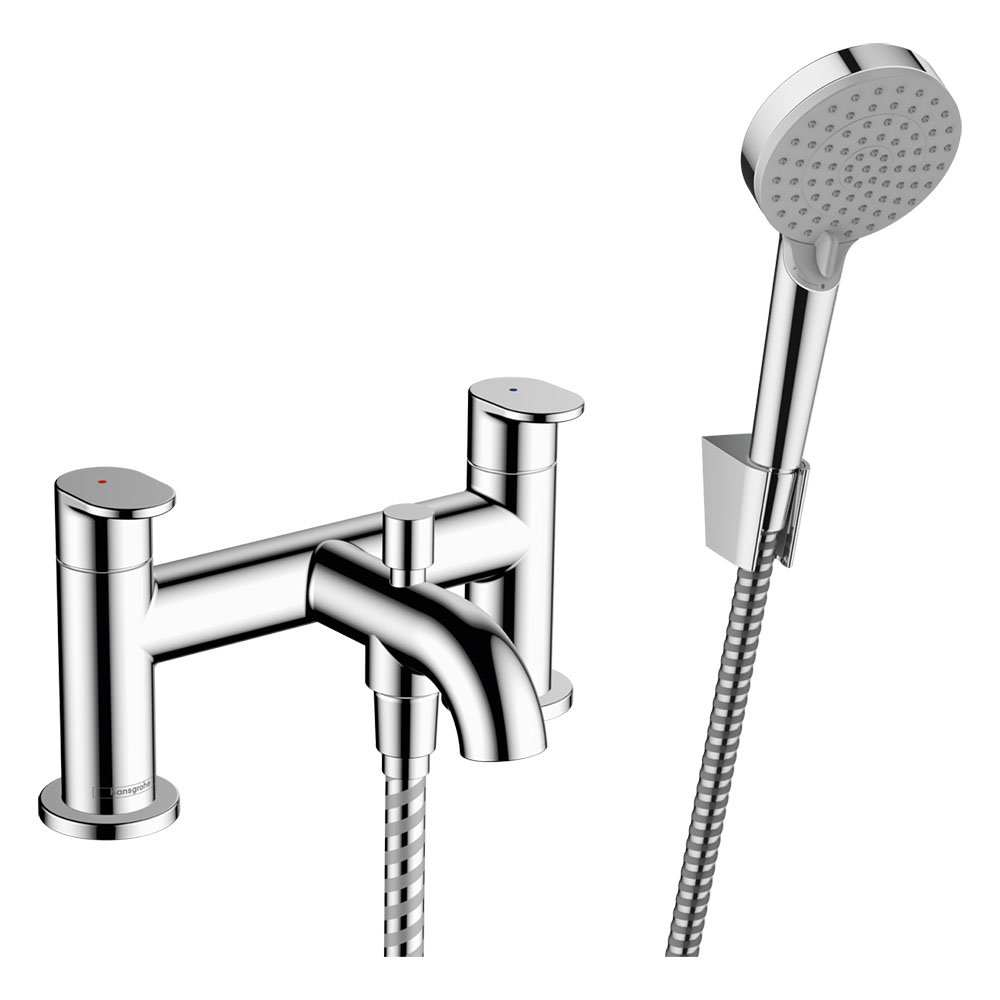 hansgrohe Vernis Blend Bath Shower Mixer with Kit - Chrome - 71461000