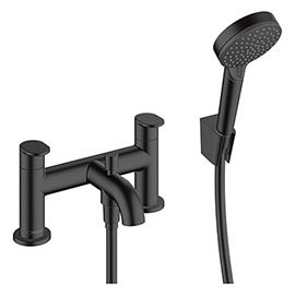 hansgrohe Vernis Blend Bath Shower Mixer with Kit - Matt Black - 71461670