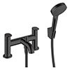 hansgrohe Vernis Blend Bath Shower Mixer with Kit - Matt Black - 71461670 profile small image view 1 