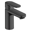 hansgrohe Vernis Blend Single Lever Basin Mixer 100 with Pop-up Waste - Matt Black - 71551670 profile small image view 1 