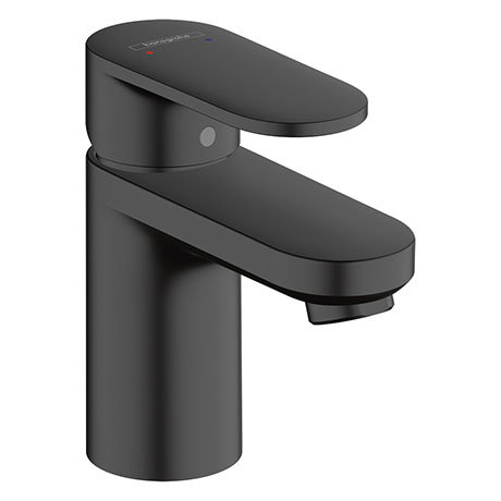 hansgrohe Vernis Blend Single Lever Basin Mixer 70 without Waste - Matt Black - 71558670