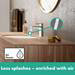 hansgrohe Vernis Blend Single Lever Basin Mixer 100 with Pop-up Waste - 71559000 profile small image view 4 
