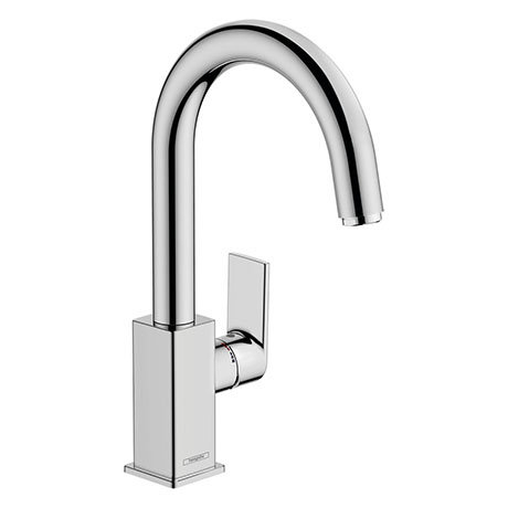 hansgrohe Vernis Shape Single Lever Basin Mixer with Swivel Spout and Pop-up Waste - 71564000