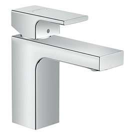 hansgrohe Vernis Shape Single Lever Basin Mixer 100 with Pop-up Waste - Chrome - 71561000