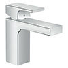 hansgrohe Vernis Shape Single Lever Basin Mixer 100 without Waste - Chrome - 71569000 profile small image view 1 