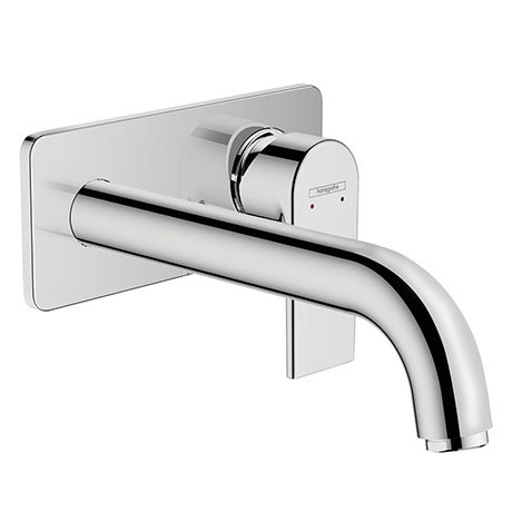 hansgrohe Vernis Shape Wall Mounted Single Lever Basin Mixer - Chrome - 71578000
