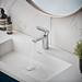 hansgrohe Vernis Blend Single Lever Basin Mixer 100 without Waste - Chrome - 71580000 profile small image view 2 