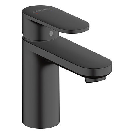 hansgrohe Vernis Blend Single Lever Basin Mixer 100 without Waste - Matt Black - 71580670