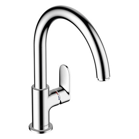 hansgrohe Vernis Blend M35 Single Lever Kitchen Mixer 260 with Swivel Spout - Chrome - 71870000