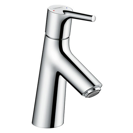 hansgrohe Talis S Single Lever Basin Mixer 80 with Push-open Waste - 72011000