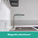 hansgrohe Talis M54 270 Single Lever Kitchen Mixer with Pull Out Spray and sBox - Stainless Steel - 72809800 profile small image view 7 