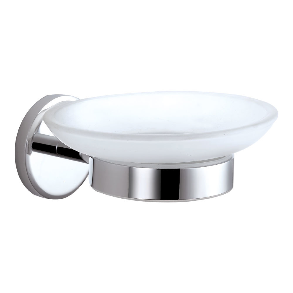Orion Frosted Glass Soap Dish & Holder Online At Victorian Plumbing