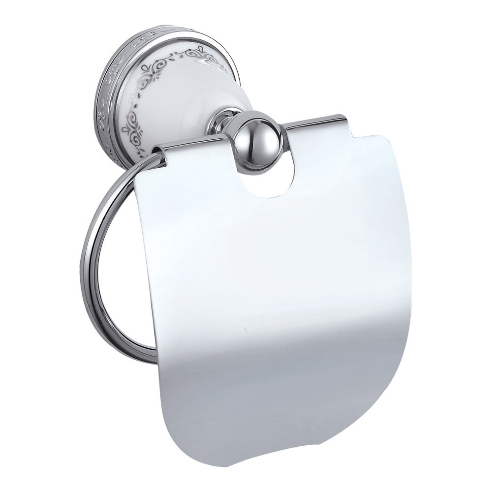 Charlbury Traditional Toilet Roll Holder With Lid Victorian Plumbing