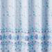 Aqualona Mosaic Blue Polyester Shower Curtain - W1800 x H1800mm - 76798 profile small image view 2 